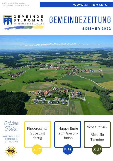 Gemeindezeitung Sommer 2022