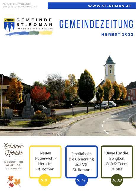 Gemeindezeitung Herbst 2022